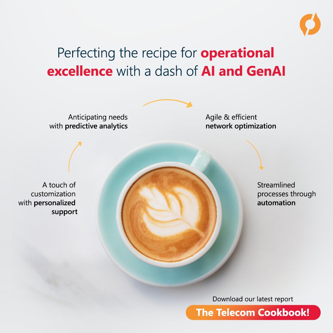 Operational excellence is no ordinary recipe; it’s a gourmet masterpiece that takes the right mix of precision and innovation!

With #AI and #GenerativeAI as your star ingredients, every course of your enterprise strategy, from personalization and predictive insights to agile