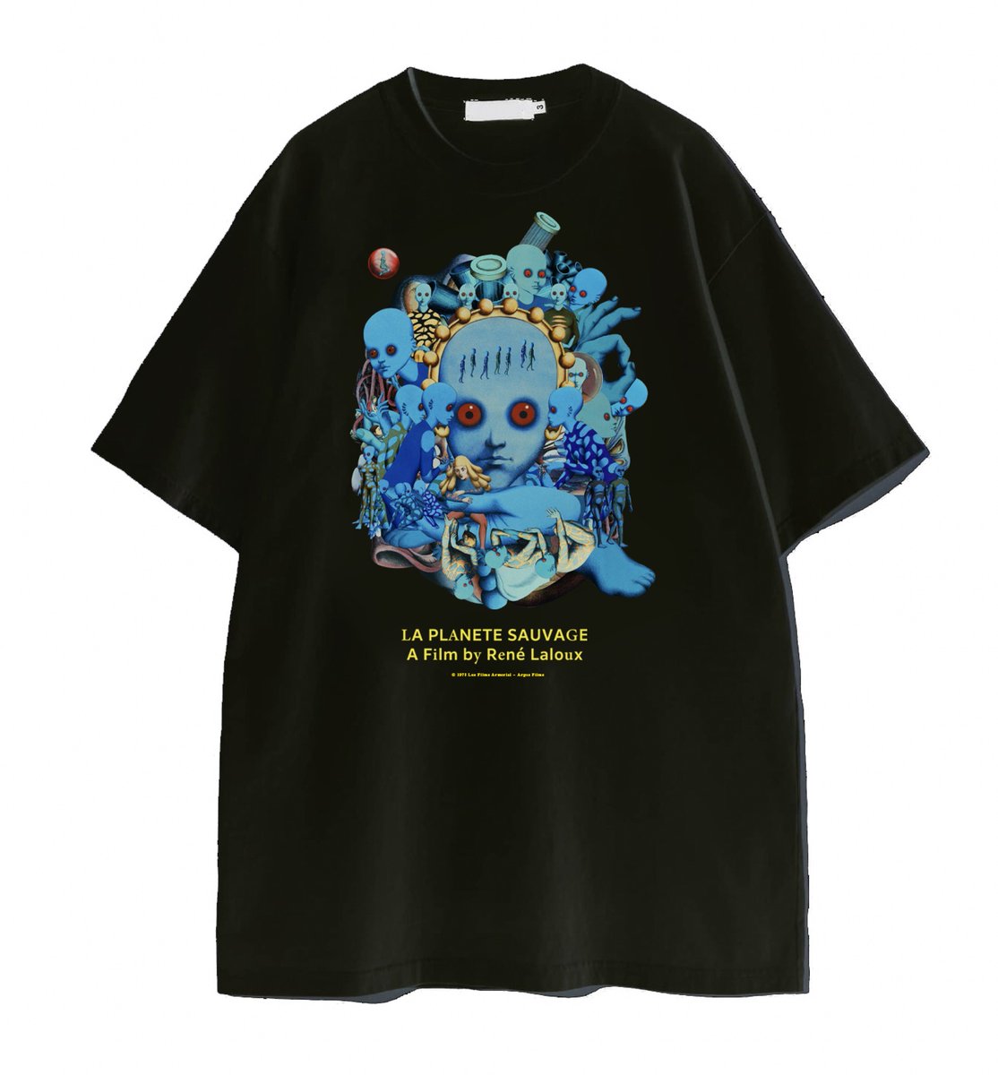 HUMAX_SHIBUYA's tweet image. 『ルネ・ラルー ファンタスティック・コレクション』
「ファンタスティック・プラネット」公式Tシャツ 2種販売中👽
▶️hmxcinema.thebase.in
明日7/18(金)売切れていた商品、最後の入荷があります。
今後追加はございませんので、お早めにお買い求めください👽
#ファンタスティックプラネット