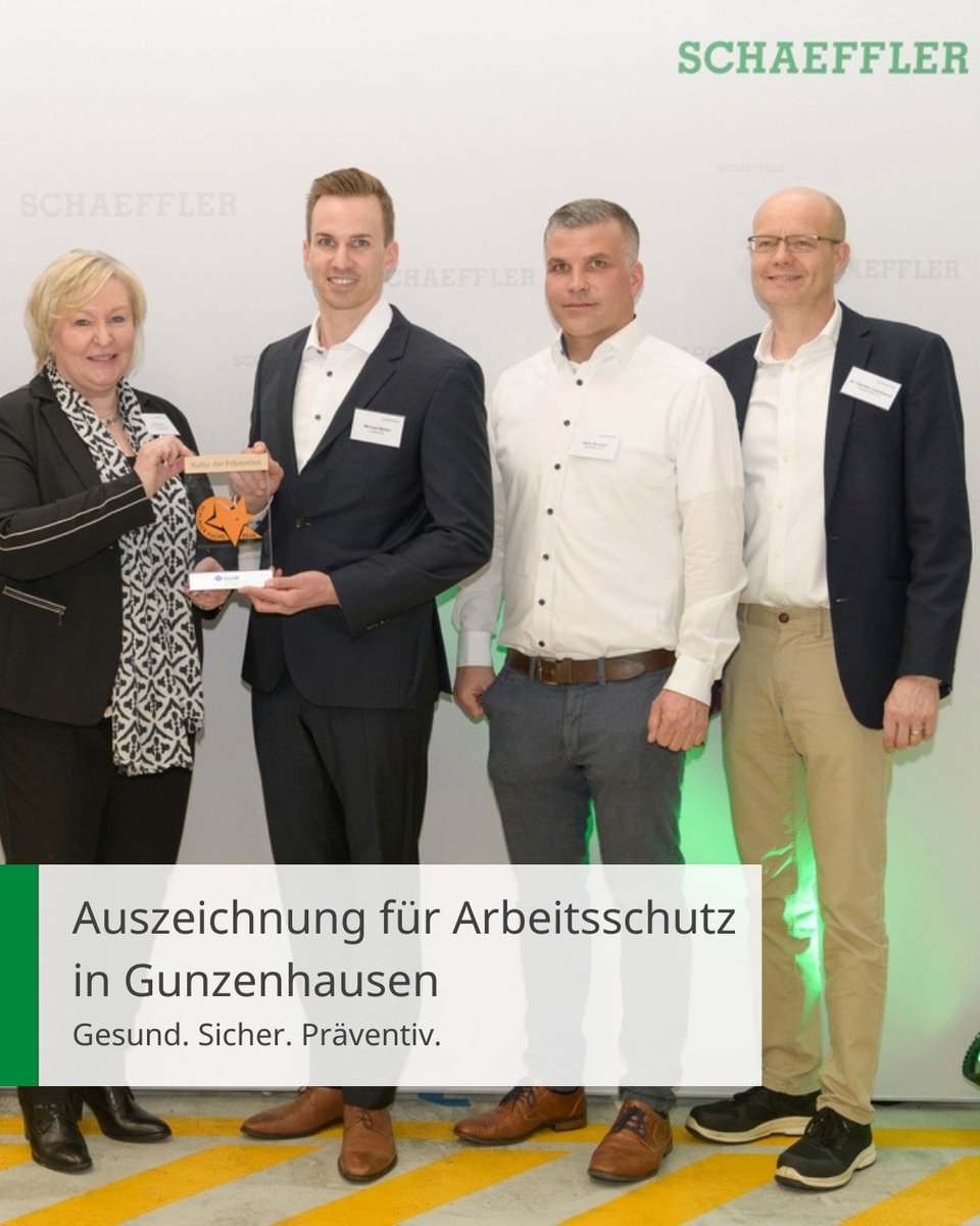 👥 Arbeitssicherheit stärken

Wir leben eine ausgeprägte Präventionskultur: Dazu zählen regelmäßig geführte Gespräche zum Arbeits- und Gesundheitsschutz, Notrufsäulen auf dem Gelände, Bonusprogramme sowie Ideenwettbewerbe für mehr Sicherheit. 💪

▶️ spkl.io/Schaeffler/601…
