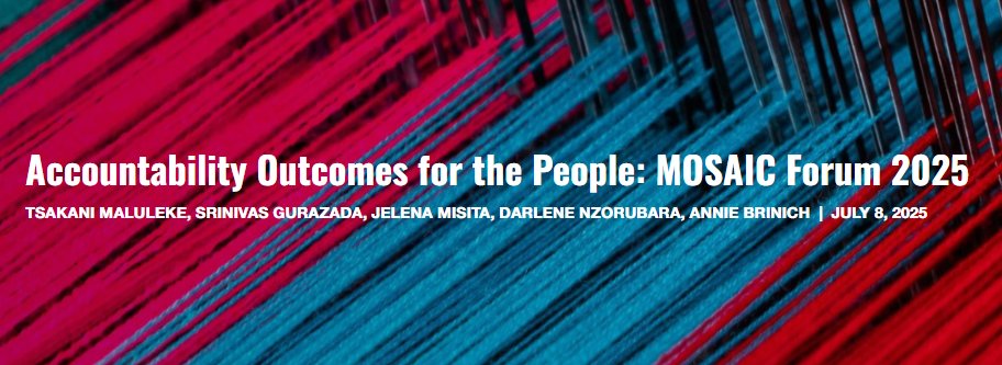 IFAC's tweet image. 🌍 The 2025 MOSAIC Forum brought together leaders to advance PFM & sustainability reporting. Panels explored:
🌱 Sustainability in the Public Sector
🤝 Accountability through Collaboration
📊 Accrual Accounting for Oversight
🔗 bit.ly/3ItpvZG