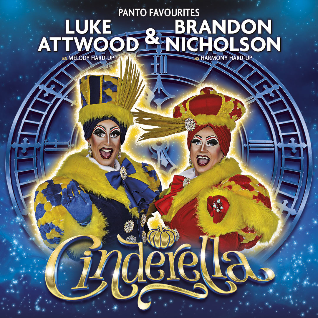 Cast Announcement 📣

West End drag superstars Luke Attwood &amp; Brandon Nicholson (Lexi Leven &amp; Lola Lush) stars as the Ugly Sisters in Cinderella at Grand Opera House York💅🏼

🗓️ Sat 6 Dec 2025 - Sun 4 Jan 2026
🎟️ From £16 | atgtix.co/4nPRmDm
@ukp_ltd