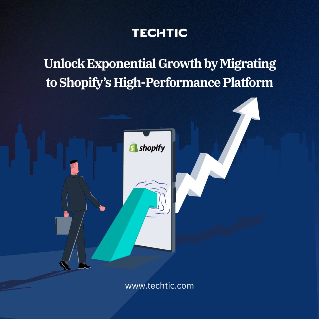 TechticSolution's tweet image. Migrating to Shopify unlocks lightning-fast speed, enterprise-grade security &amp;amp; AI-powered automation. 

Click on link below to scale smarter, convert better, and grow faster.

techtic.com/shopify-develo…

#ShopifyMigration #eCommerceGrowth #ShopifyExperts #TechticSolutions