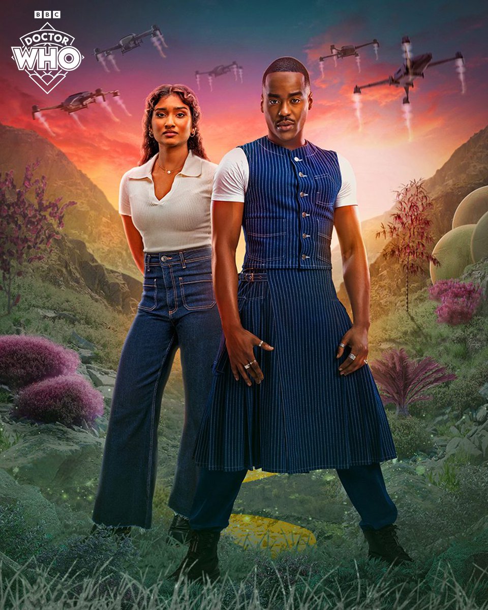 bbcdoctorwho's tweet image. Ready to step back into the TARDIS? ✨🎧 Two thrilling new audio adventures featuring the Doctor and Belinda are coming in October 2025!
Find out more about FIREFALL and COUNTERSTRIKE on the #DoctorWho website 👉 bbc.in/450iyXE