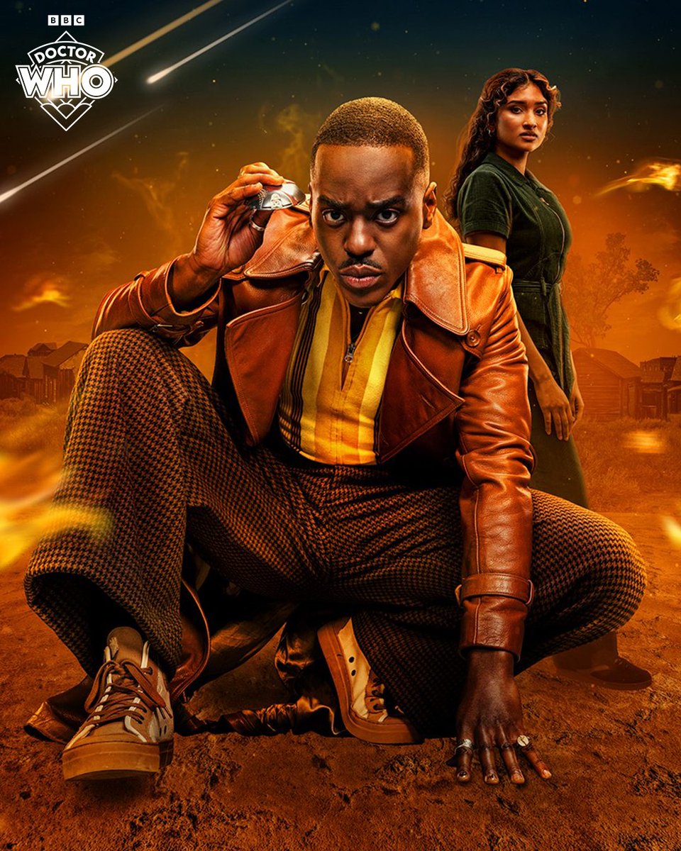 bbcdoctorwho's tweet image. Ready to step back into the TARDIS? ✨🎧 Two thrilling new audio adventures featuring the Doctor and Belinda are coming in October 2025!
Find out more about FIREFALL and COUNTERSTRIKE on the #DoctorWho website 👉 bbc.in/450iyXE