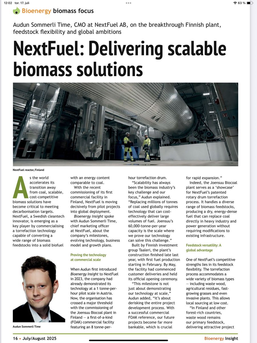 NextFuel AB tweet media