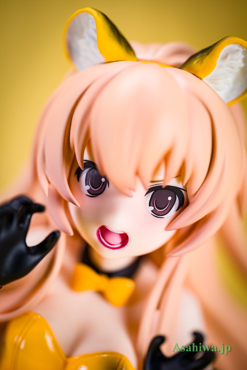 Asahiwajp's tweet image. 手乗りタイガー。フリーイング とらドラ! 1/6 逢坂大河 タイガーVer. よつばとフィギュアレビューasahiwa.jp/f/toradora_tai…