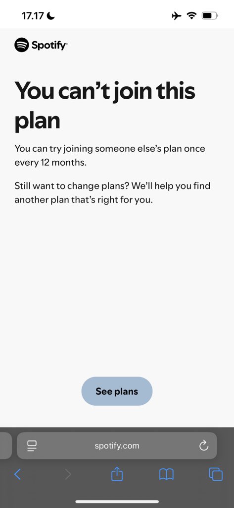 temann ada yg tau ga kenapa dia gamau join spo fam yaa?? udah coba di 3 device gabisa semua😢😢