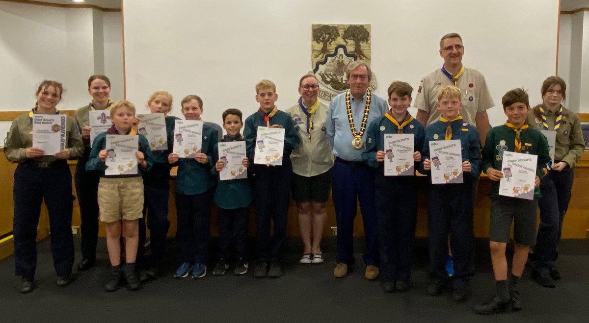 I was pleased to present the Basingstoke West Scouts with their Chief Scout’s Awards. These young people’s dedication, resilience, and community spirit are inspiring. These Scouts are shining examples of leadership in action—congratulations to you all.