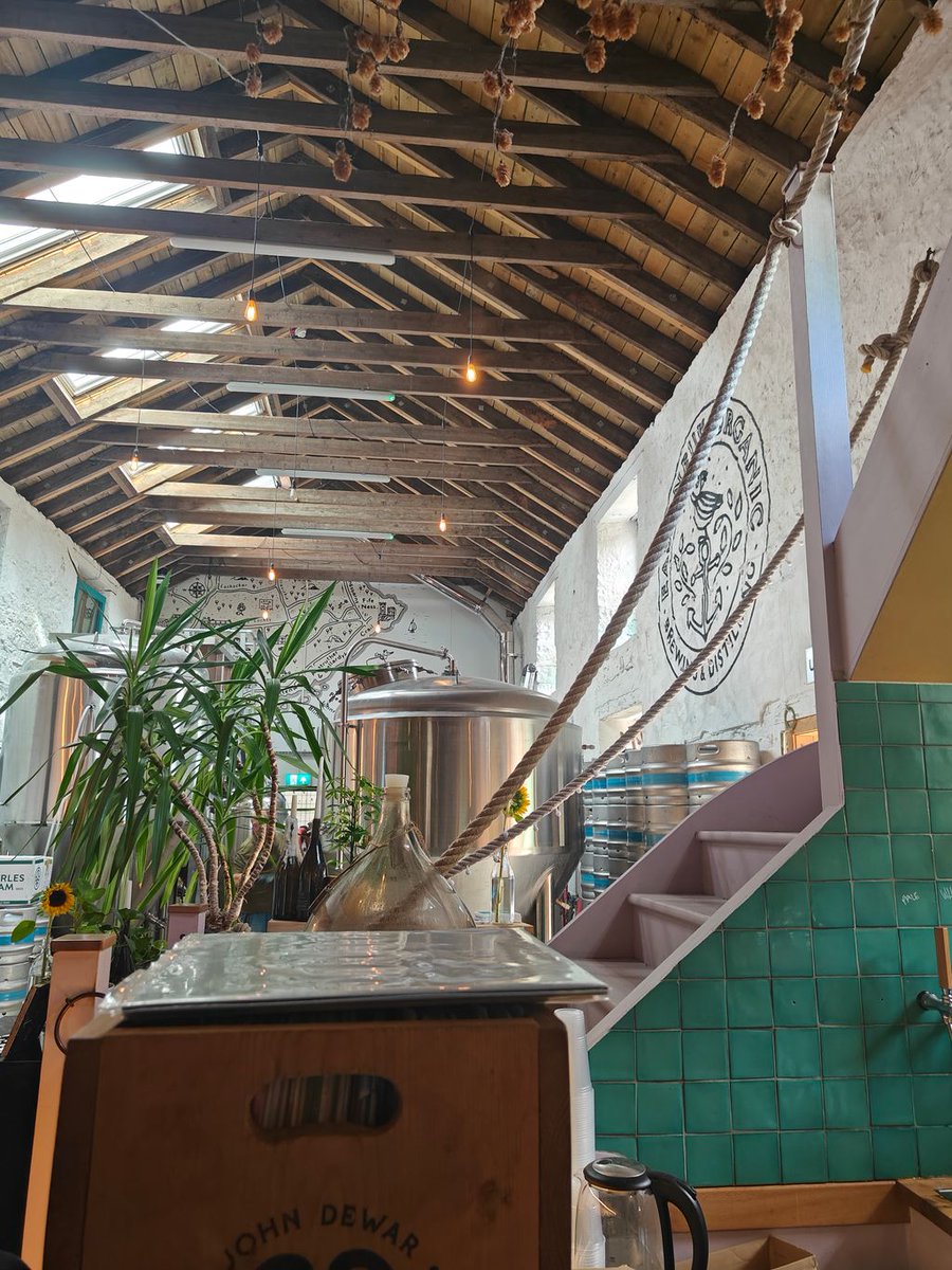 We always like to go somewhere new and different and our trip to @futtleorganic was definitely worth it. 
Now they can serve delicious coffee along side their delicious beers, with this <a href="/crem/">crem</a>.coffee EX2 Compact