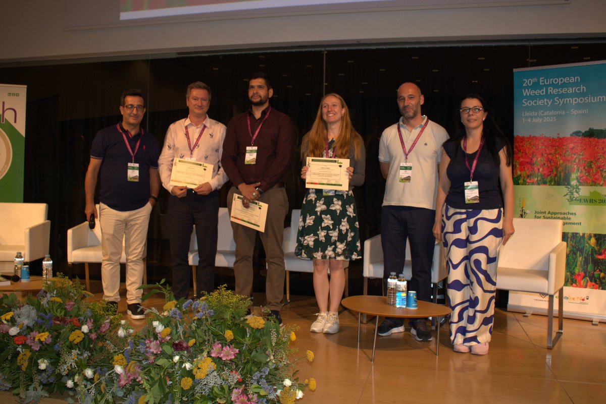 #ewrs2025 Who won the student awards for the best poster and best oral presentation? Read about them and their research in the Blog ewrs.org/en/info/Blog/1…