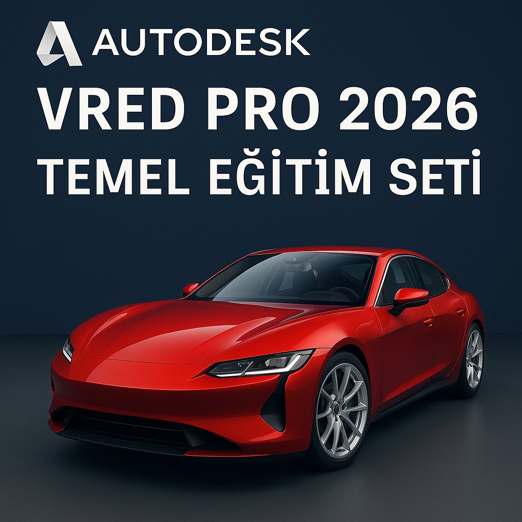 Autodesk VRED Pro 2026, özellikle otomotiv sektörü başta olmak üzere endüstriyel ürün geliştirme, konsept sunumu ve görsel prototipleme süreçlerinde profesyonellerin tercih ettiği en güçlü görselleştirme araçlarından biridir. serdarhakanakademi.com.tr/urun/autodesk-…