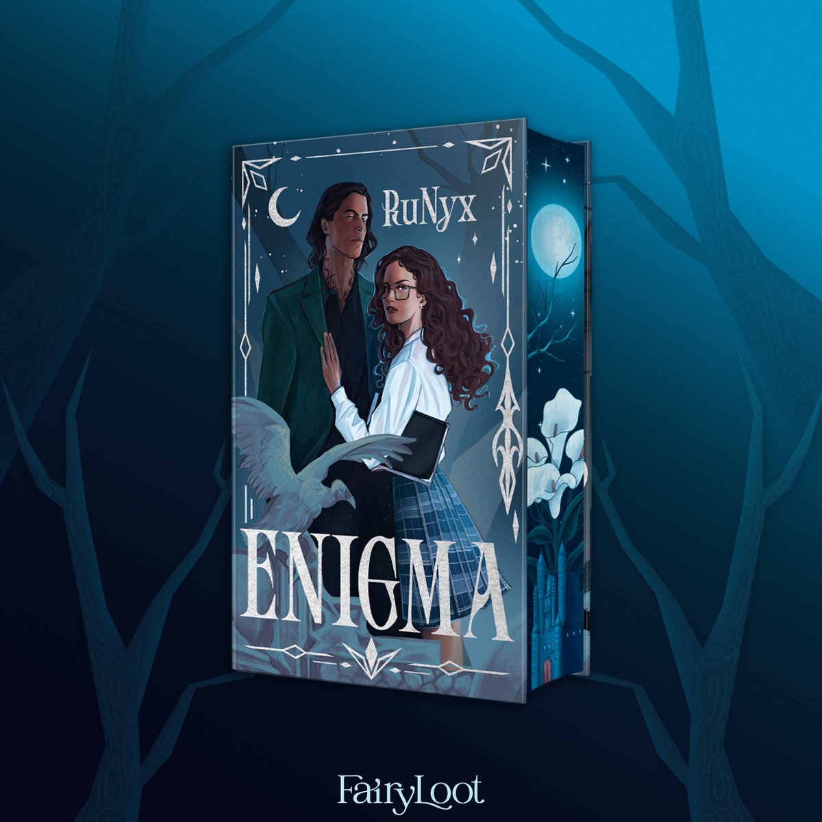 We are so thrilled to present to you… the ‘Enigma’ Exclusive Edition, brought to you in collaboration with <a href="/authorrunyx/">RuNyx</a> and <a href="/EvermoreBooksUK/">evermore books ✨</a>!