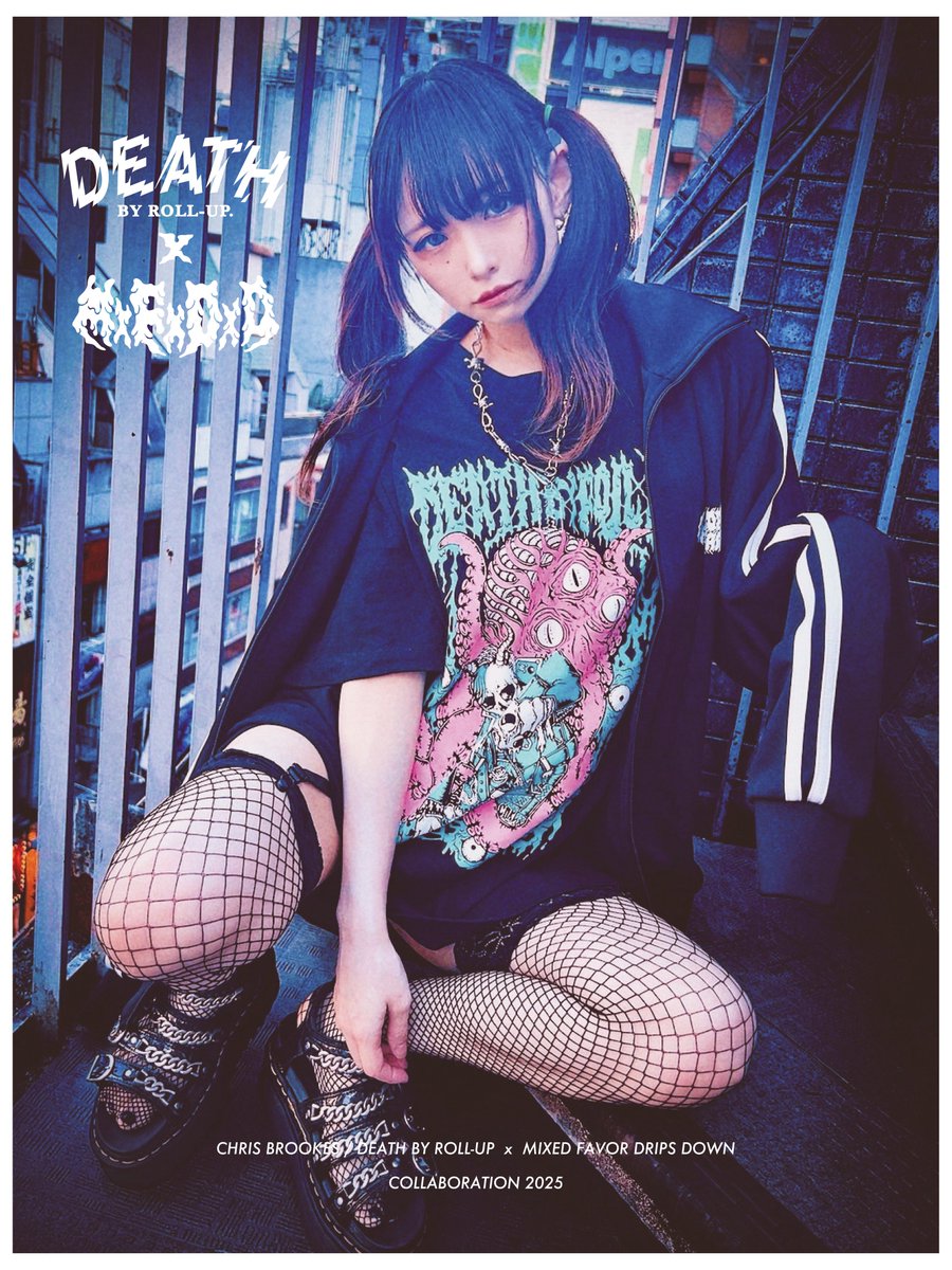 uraatsushi_jp's tweet image. 【受注生産】
DEATH BY ROLL-UP × MxFxDxD
コラボTシャツの予約販売を開始しました!
よろしくお願いします!
mfdd.stores.jp
✅注文受付:2025/7/31まで
✅発送予定:2025/8/16以降
海外の方は購入代行サービスor商品転送サービス等をご利用ください。
model: 151cm/XL
#DBRU #MxFxDxD