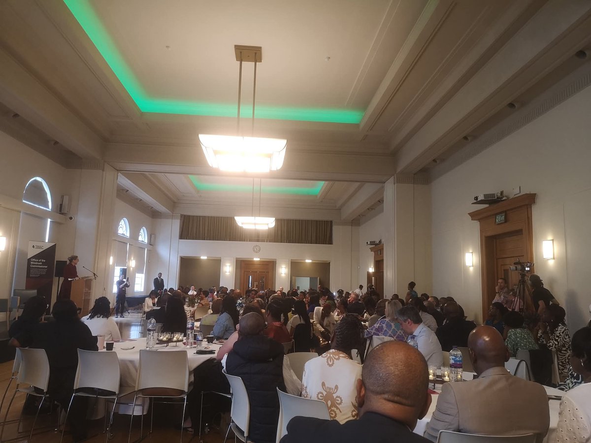 DefendWindrush's tweet image. At UK’S first Windrush Commissioner office launch @CliveFoster3 @hackneycouncil