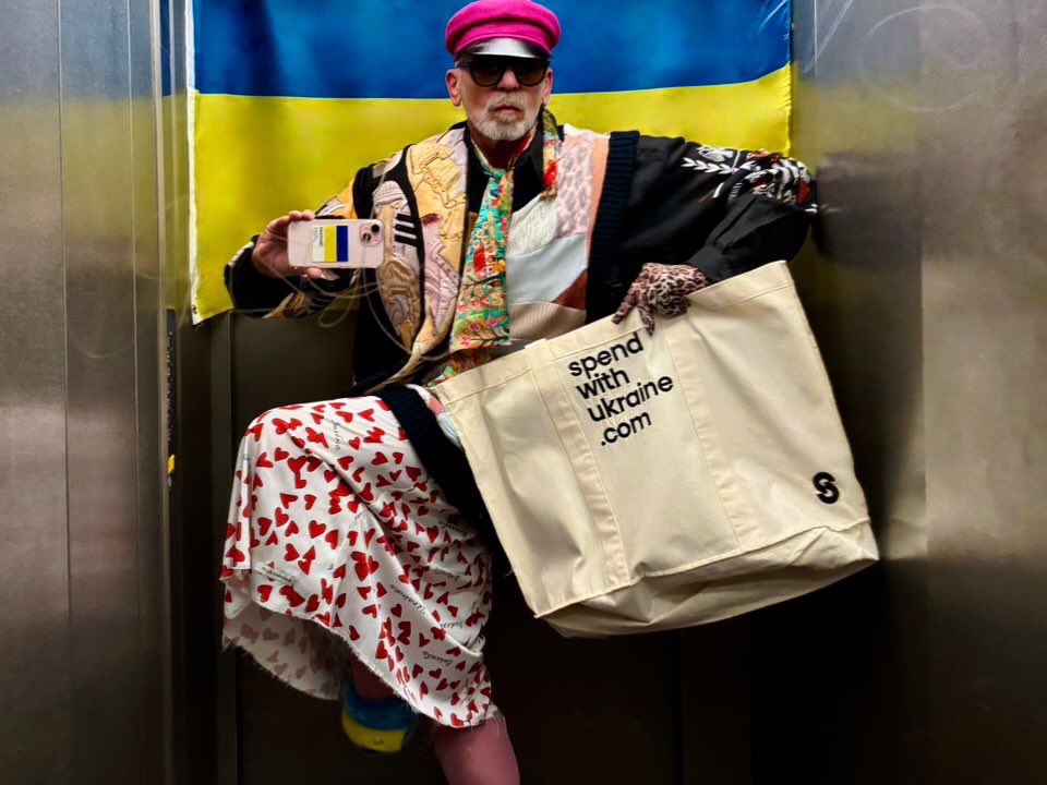 spendwithua's tweet image. Look who we’ve got here today all dressed in Ukrainian brands!