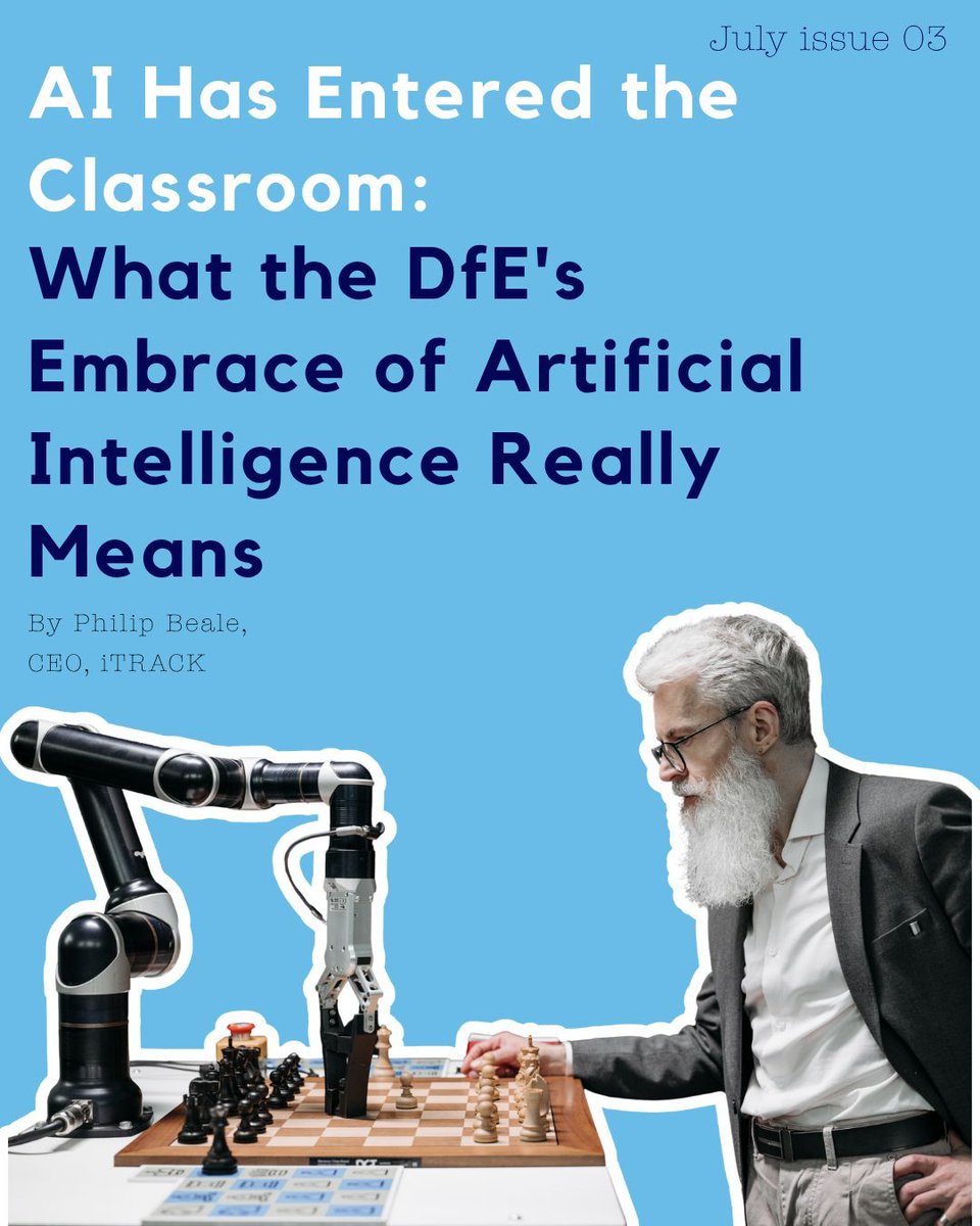 PSA📣 Our second blog post on AI is now out!!
Interested in iTRACK's take on artificial intelligence?
Check out this article and stay tuned to our socials for updates😆 🎊 

#iTRACK #iTRACKEducation #blogposts #newsletter #article #artificialintelligence #ai #education #edtech