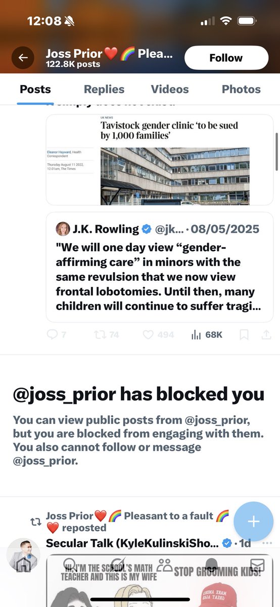 Joss seems like a nice man
