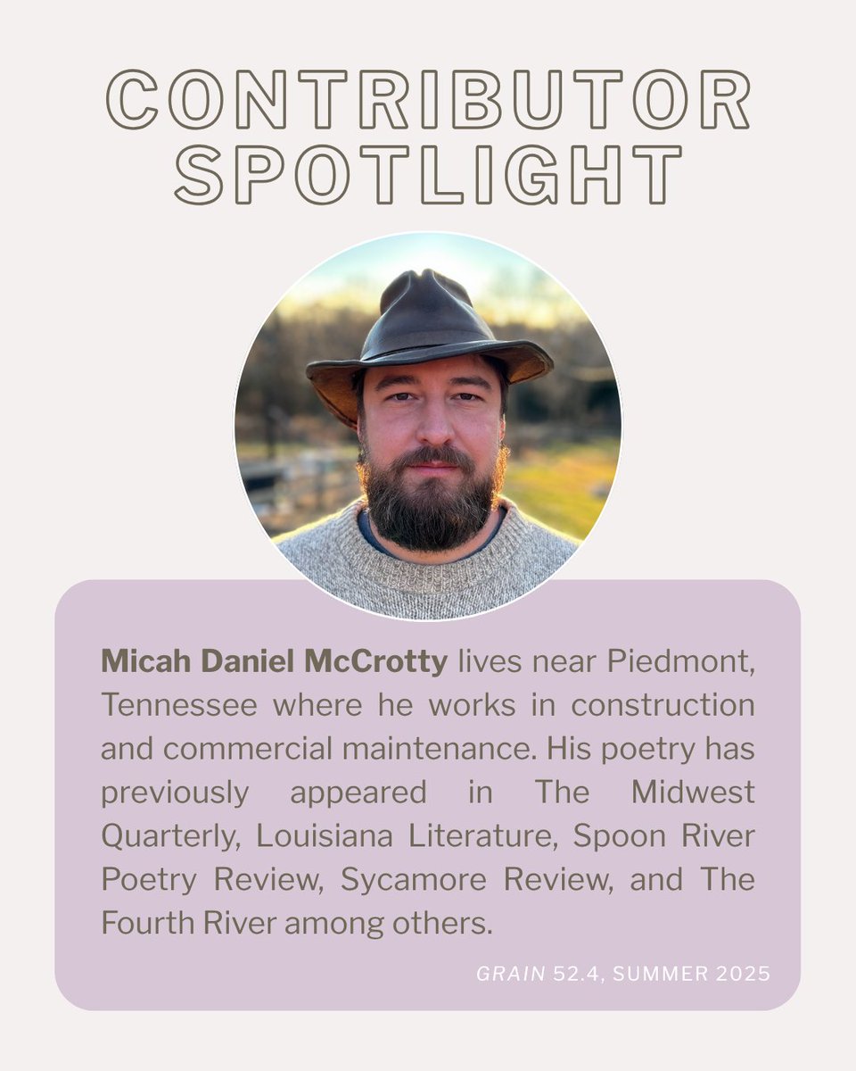 52.4 CONTRIBUTOR SPOTLIGHT: MICAH DANIEL MCCROTTY!