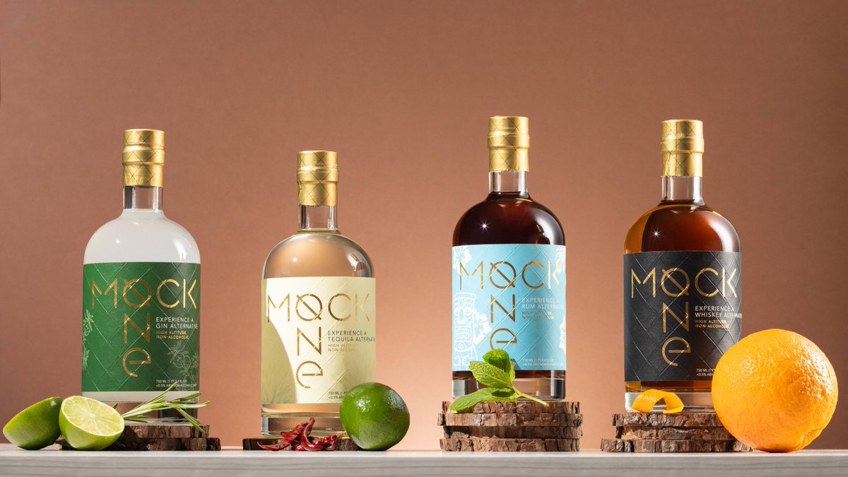 tilray's tweet image. Say hello to bold flavor, zero proof.
Introducing Mock One by @breckdistillery – premium non-alcoholic spirits inspired by award-winning whiskey, gin, rum & tequila.
Crafted for everyone who loves a great drink.
Now available in CO & online: ir.tilray.com/news-releases/… $TLRY