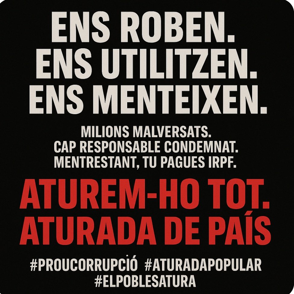 Eeep!! Què?!? PROOOOOU!!! <a href="/laseu/">Segueix a @ajlaseu</a> 
Això que collons és!!!
No amb els meus diners!! No hi ha ningú amb seny a la Seu??!!
PROU MALVERSACIÓ! PROU MÀFIES!
PROU DE POLITICS CORRUPTES!!!