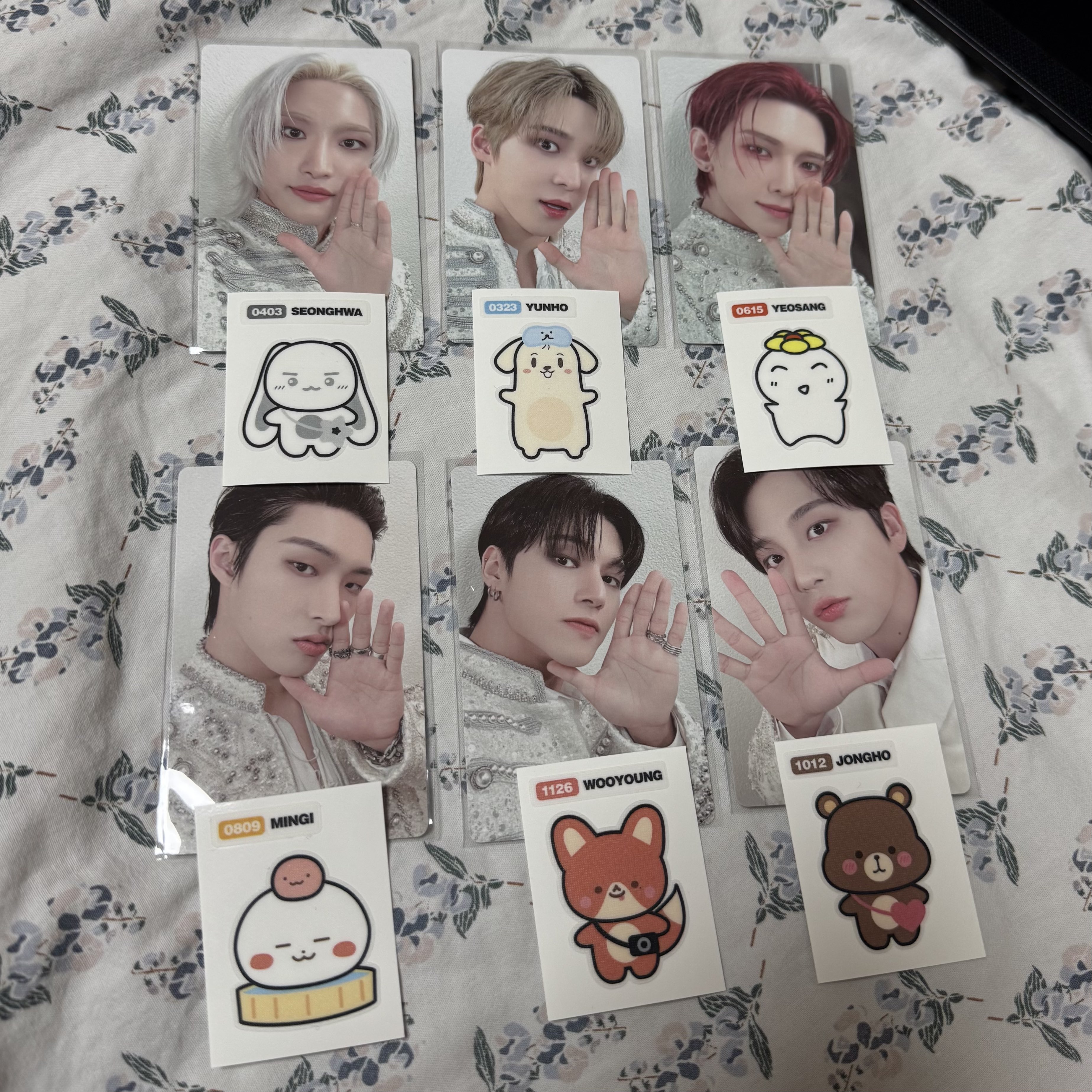 ウヨン veggie In Your Fantasy ATEEZ アチズ トレカ