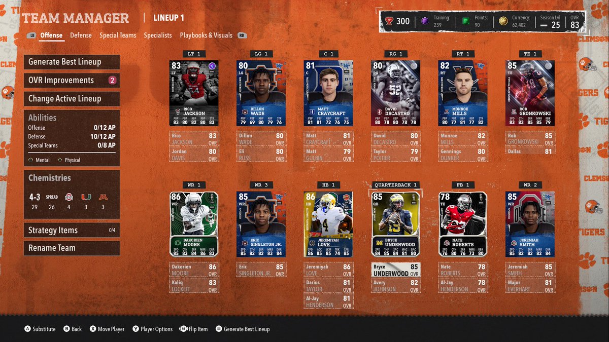 GawsCU's tweet image. $40 and 10,000 dropped picks and 1 DC in the natty later, this what we rocking with rn