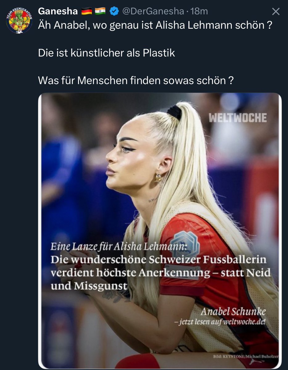 antifaschaktiv's tweet image. Menschen, die sich ΓΌber das ΓuΓere von anderen echauffieren, sind zum grΓΆΓten Teil mit sich selbst unzufrieden.
Change my mind