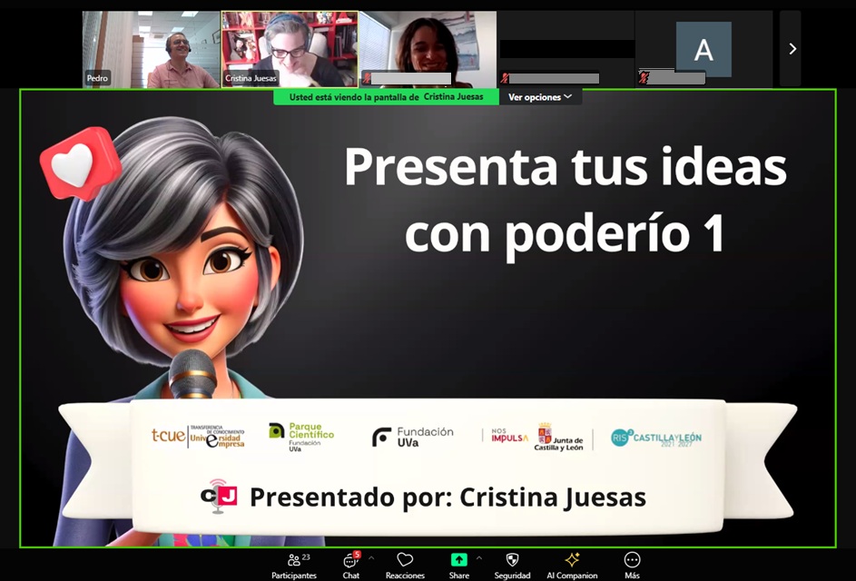 PC_UVa's tweet image. 🗣️En el taller ‘Comunica con impacto’, hemos aprendido a conectar con nuestra audiencia, ordenar las ideas con lógica y a emplear el tono/ritmo adecuados para lograr atención y credibilidad
🔴Aún quedan dos talleres del UVaEmprende Summer, ¡vente!
🔗uvaemprende.com/agenda/