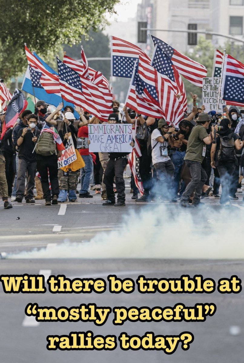 A company that exists to provide crowds for demonstrations, says it turned down $20 Million to provide crowds for today’s protests. Will they be peaceful? Talking about it right now on <a href="/WFLAorlando/">NewsRadio WFL Orlando AM540, 93.1/94.1 FM</a>