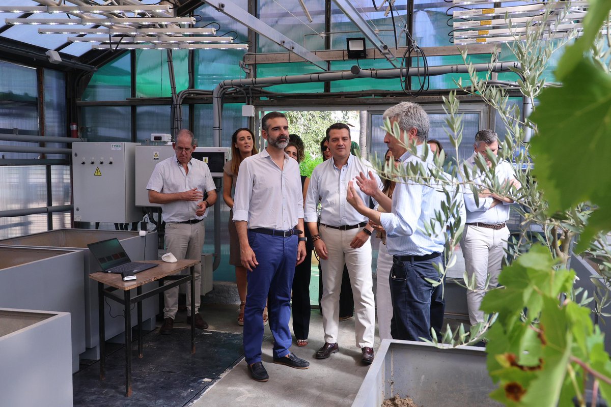 Visitamos el centro @ifapajunta Alameda del Obispo, en #Córdoba, el mayor de #Andalucía. 

Una referencia internacional en innovación agrícola que alberga el pionero 🔬 Laboratorio de Sequía y Clima Futuro, clave para adaptar nuestra #agricultura al cambio climático.