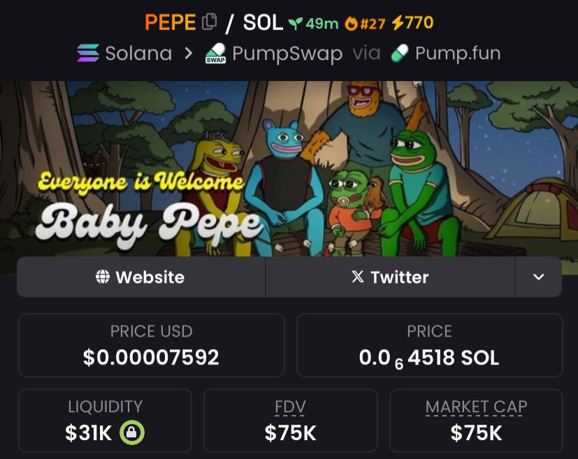 gridalpha0's tweet image. $PEPE alert 🔔 Spotted the opportunity at $75K Mcap and shared the call in my premium TG group 💡 Early advantage 📈 

#CryptoAlpha #PremiumSignals #TGSignals #CryptoGains #TradersUnite #CryptoMarketMoves