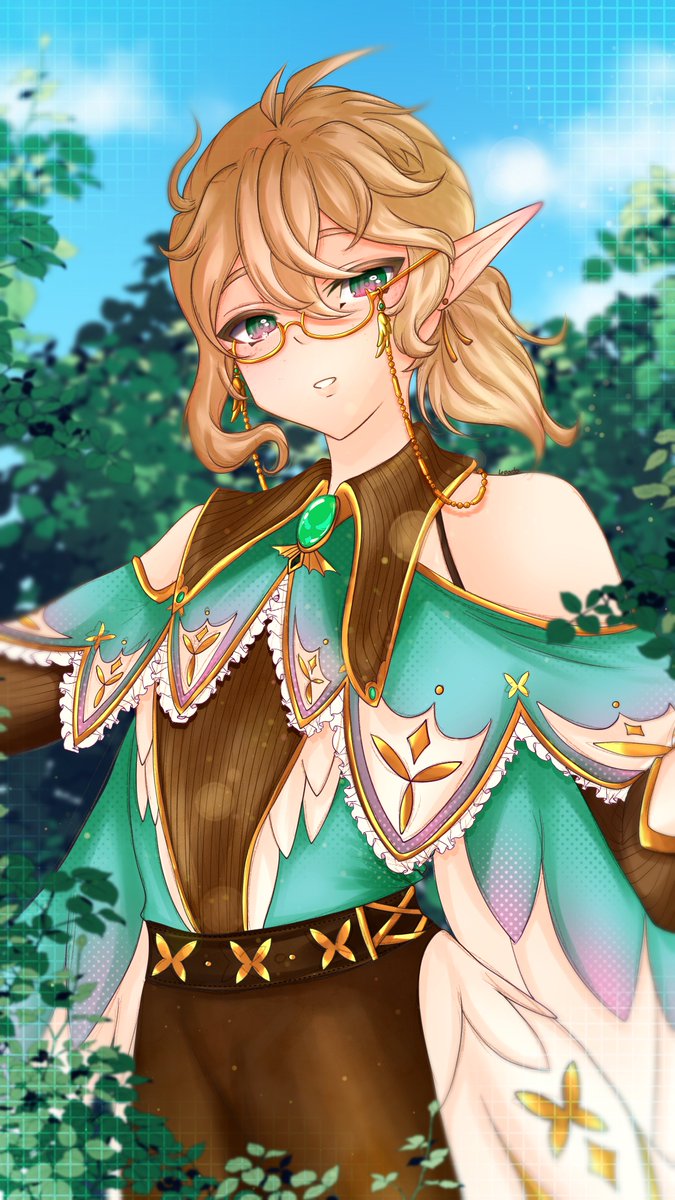 Completely forgot to post(as always) this art fight attack!🥰

#gervtuber #digitalart #artfight2025 #artfightteamcrystal