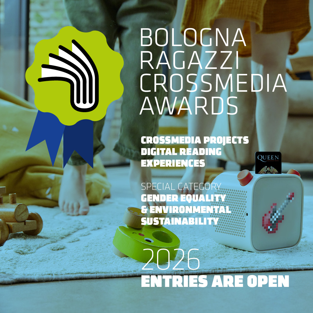 BoChildrensBook's tweet image. Publishers, producers & developers! Submissions are now open for the 6th edition of the 2026 BolognaRagazzi CrossMedia Awards, featuring an exciting new category: Gender Equality & Environmental Sustainability 🌱
Info & entry rules here: bit.ly/BRAWCM
#BRAWCrossMedia