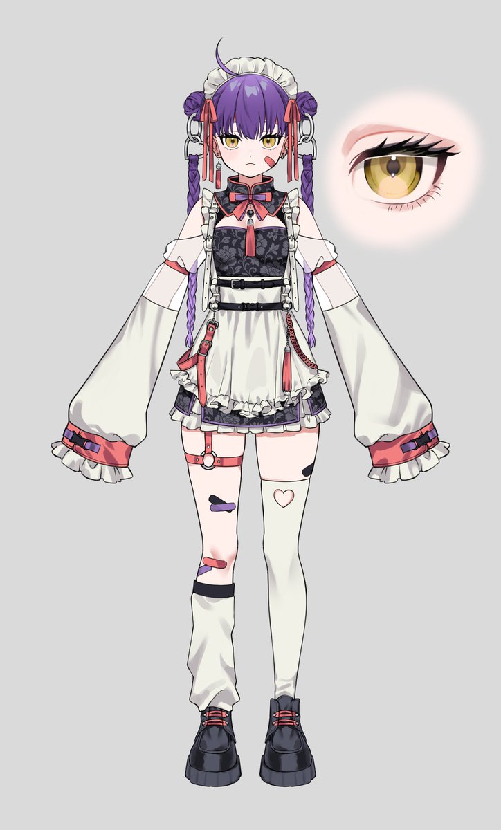 ❤️新作アバター制作開始❤️
チャイナメイドの「恋恋(リェンリェン)」ちゃん

デザインはめいじ卍丸様(<a href="/me_ji_V/">めいじ卍丸†</a>)にご担当いただいております！
そして今回はご許可を頂き、共通素体MARUBODYでの制作です

進捗は #恋恋3D にて投稿して参りますのでお楽しみに！