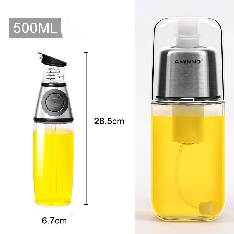 UnicunShop's tweet image. Say goodbye to greasy cooking! 👋 Our Oil Sprayer Bottle gives you perfect portion control &amp;amp; keeps your kitchen spotless.  Get yours now! unicun.com/product/fuel-i… #KitchenGadgets #HealthyCooking  #OilSprayer