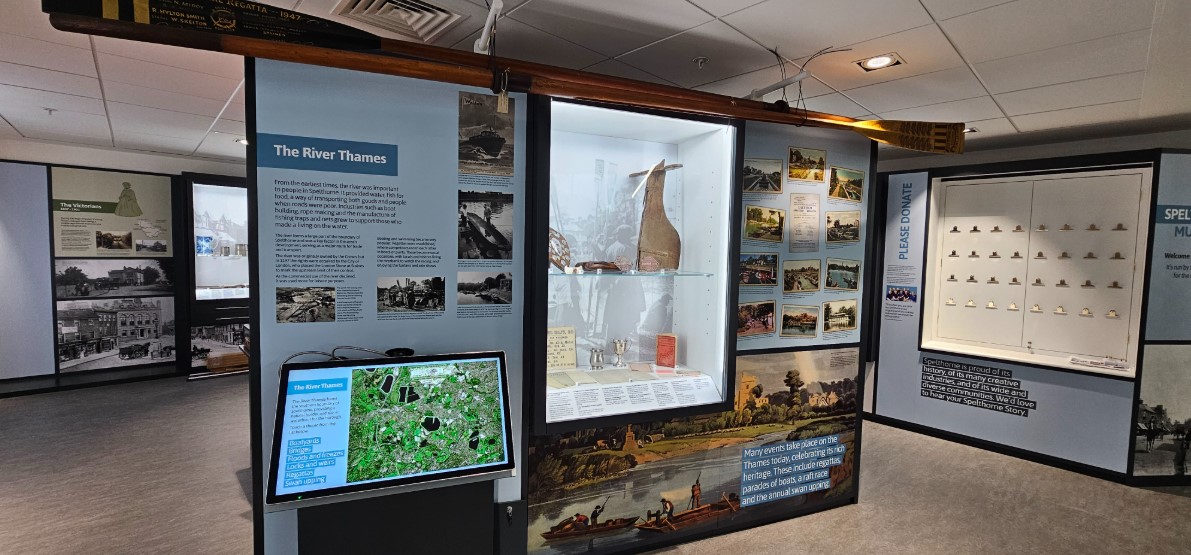 StainesLibrary's tweet image. Progress with the new Spelthorne Museum inside the new Library Hub is going wonderfully!
Here's a sneak peek, check out these amazing displays!
Doors open on Monday at the new Library Hub, pop in and see!
#staineslibrary
#surreylibrariesuk
#SpelthorneMuseum
