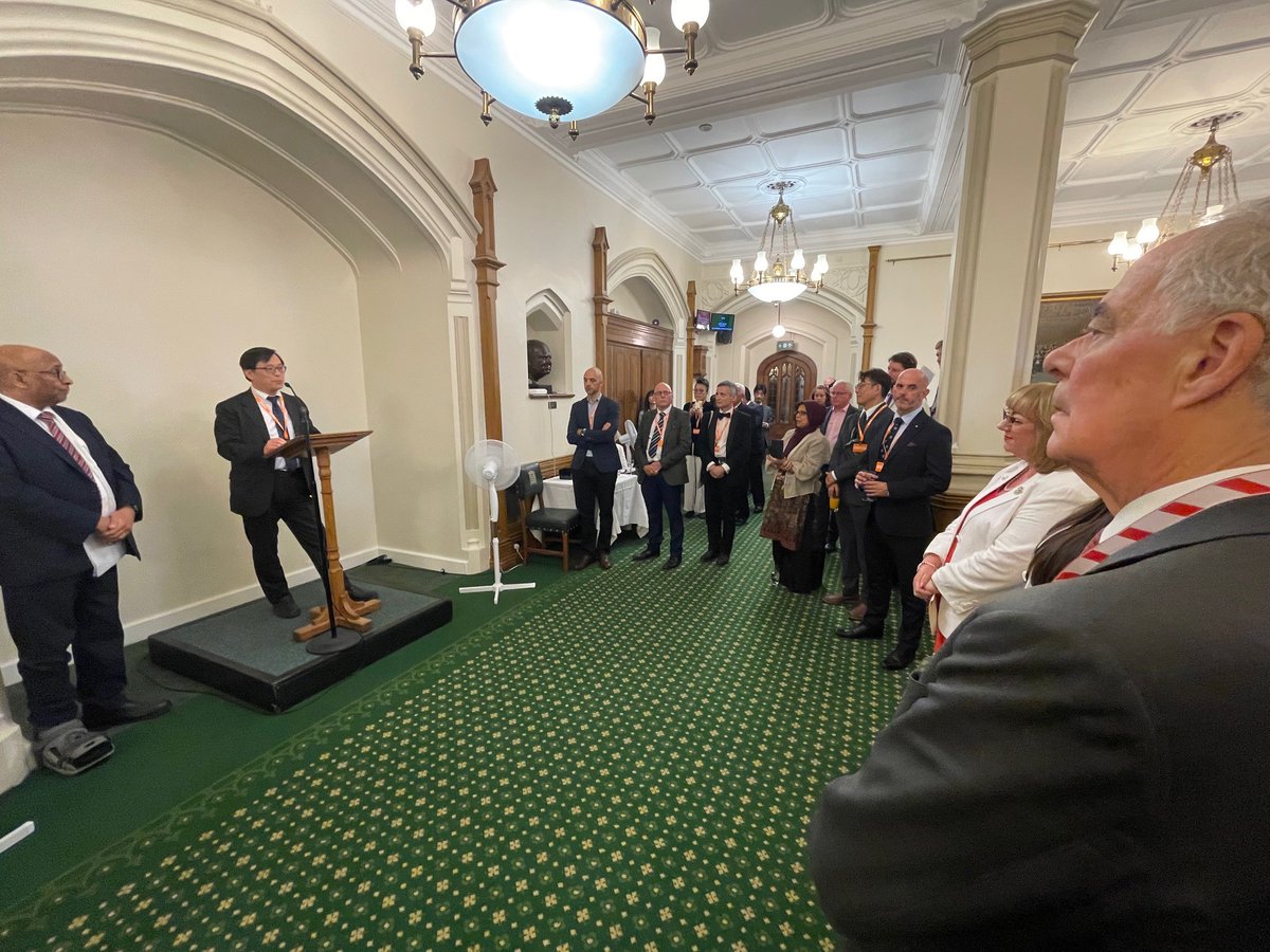JAPANinUK's tweet image. On 15 July, Deputy Head of Mission Minister Masaki Ikegami attended a reception hosted by the British-Japanese Parliamentary Group (BJPG) at the UK Parliament. Read more here: uk.emb-japan.go.jp/itpr_en/250715…