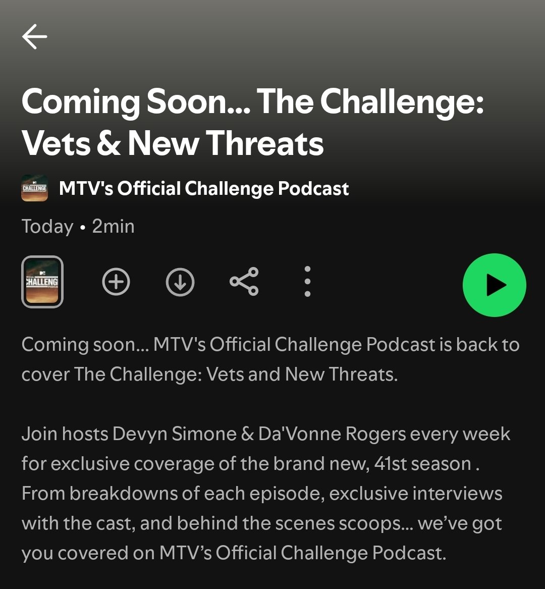 Kierra (@kierra00115003) on Twitter photo Damn <a href="/DaVonneDianne_/">Da’Vonne Dianne</a> and <a href="/DevynSimone/">Devyn Simone</a> now I actually have to watch this season.
#OfficialChallengePodcast
#TheChallenge Damn <a href="/DaVonneDianne_/">Da’Vonne Dianne</a> and <a href="/DevynSimone/">Devyn Simone</a> now I actually have to watch this season.
#OfficialChallengePodcast
#TheChallenge