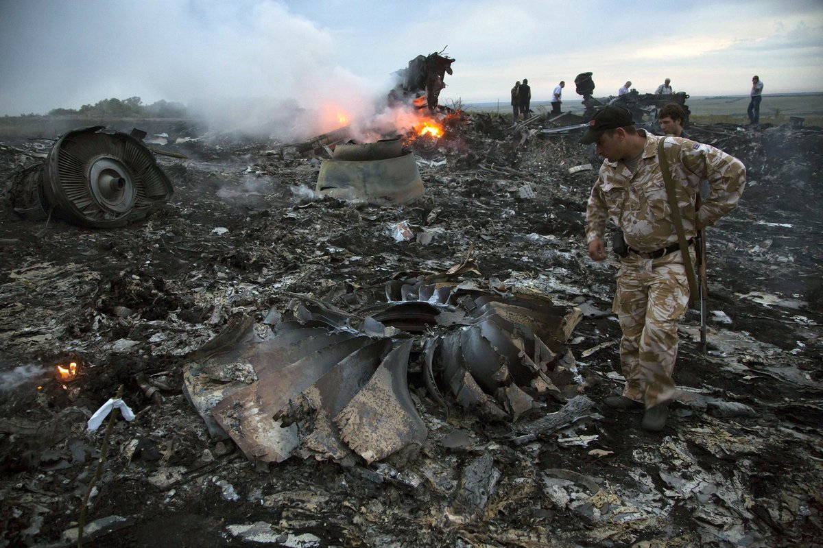 Kyiv's tweet image. 11 years ago, on July 14, 2017, Russia committed one of its first major war crimes. It shot down Malaysia Airlines flight MH17 — a civilian aircraft flying over eastern Ukraine. Almost 300 people were killed mid-air in an instance.
And because Russia wasn’t stopped then — it…
