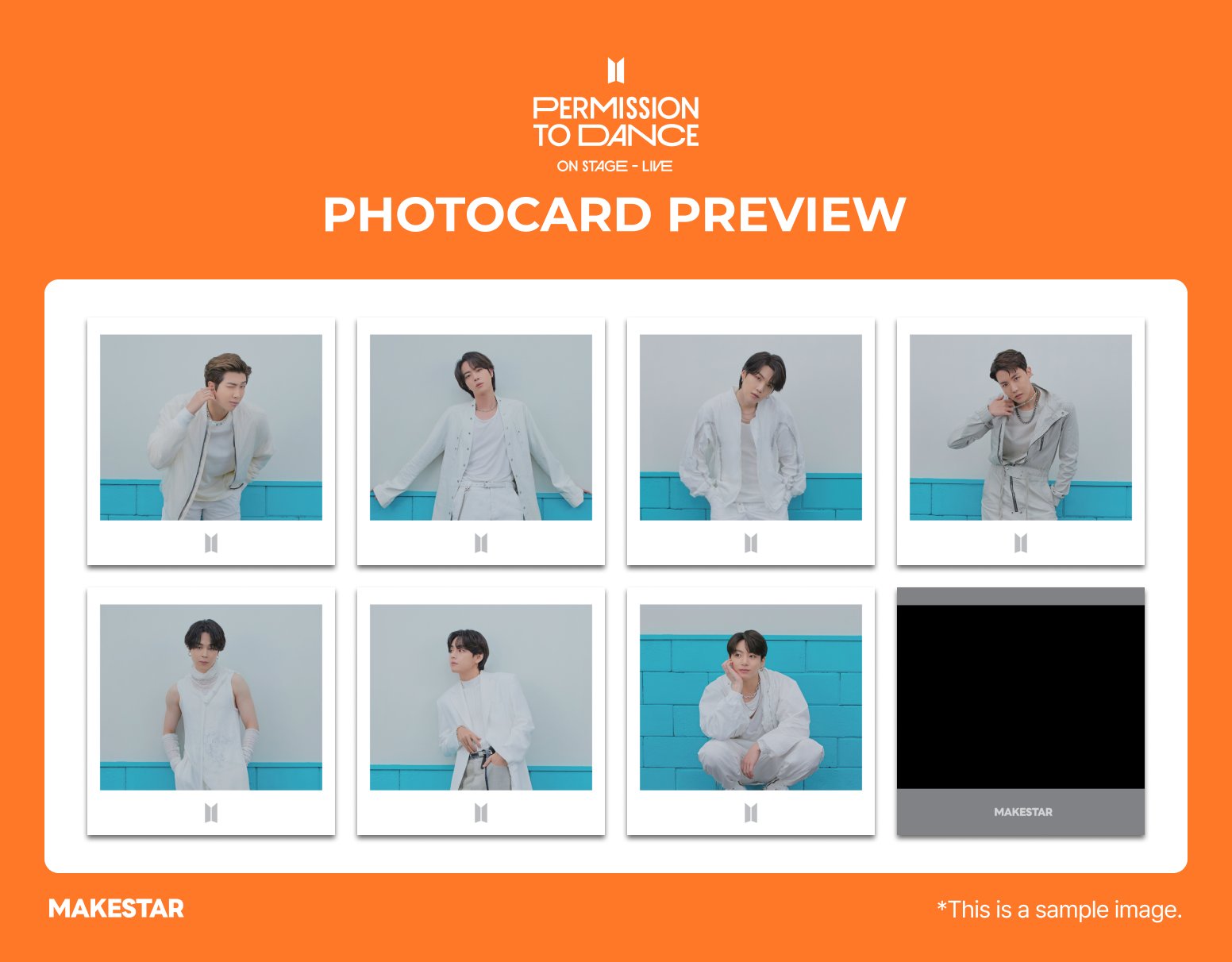 BTS PTD 韓国 MAKESTAR 特典 ポラロイド 　シュガ BTS PTD 韓国MAKESTAR限定 特典 ポラロイド j-hope ホビ - メルカリ