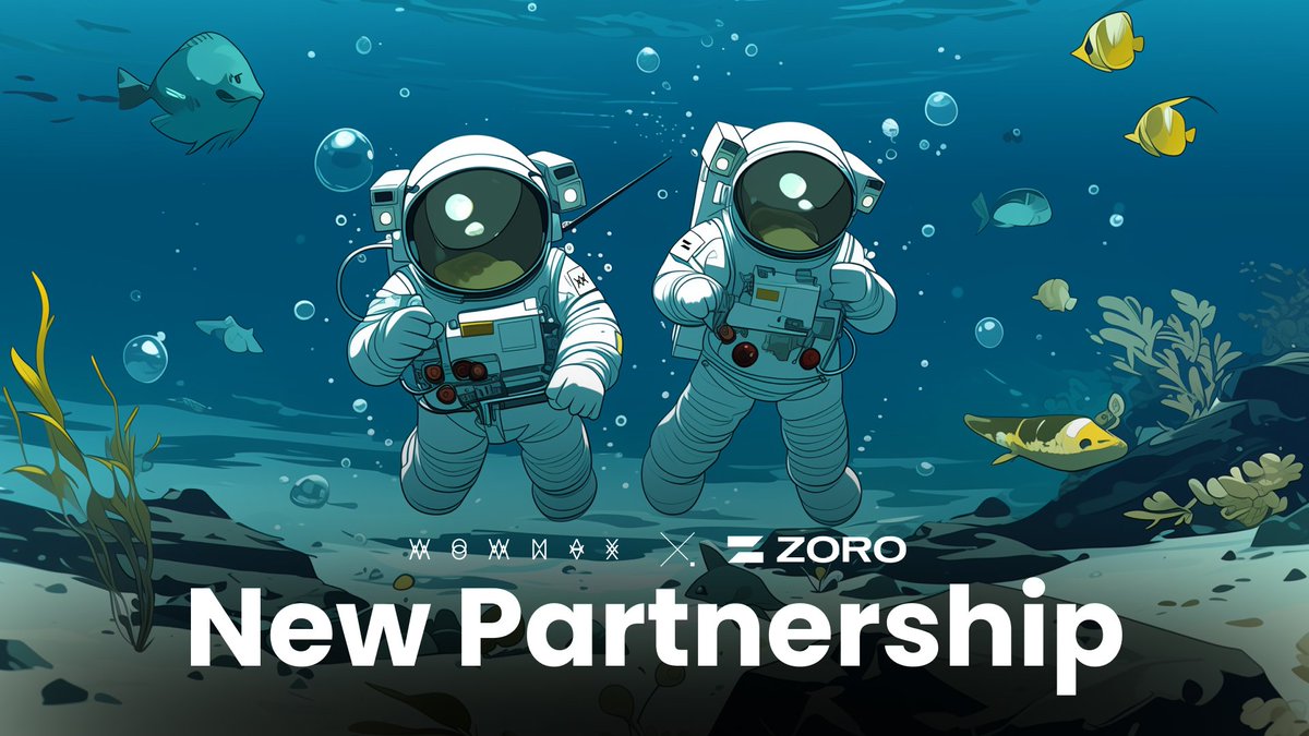 WowmaxExchange's tweet image. 🤝 WOWMAX x @zorotechnology Partnership
We're uniting with the first AI-on-chain platform for machine learning — built on BNB Chain & backed by Google for Startups.
ZORO is building the future of verifiable AI — open, modular, and on-chain.
AI meets DeFi. Let's go.
👉…