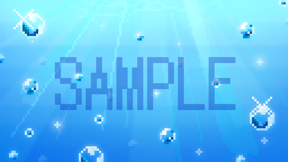 AOmaterial's tweet image. ［素材追加!］
ドット絵な海中背景
aomaterial.com/2025/07/17/pxs…
海の中の背景です！

その他夏にぴったりな素材も配布中！
aomaterial.com/tag/summer/

フォロー、RT、いいねお待ちしております！
#Vtuber素材 #AOmaterial #フリー素材