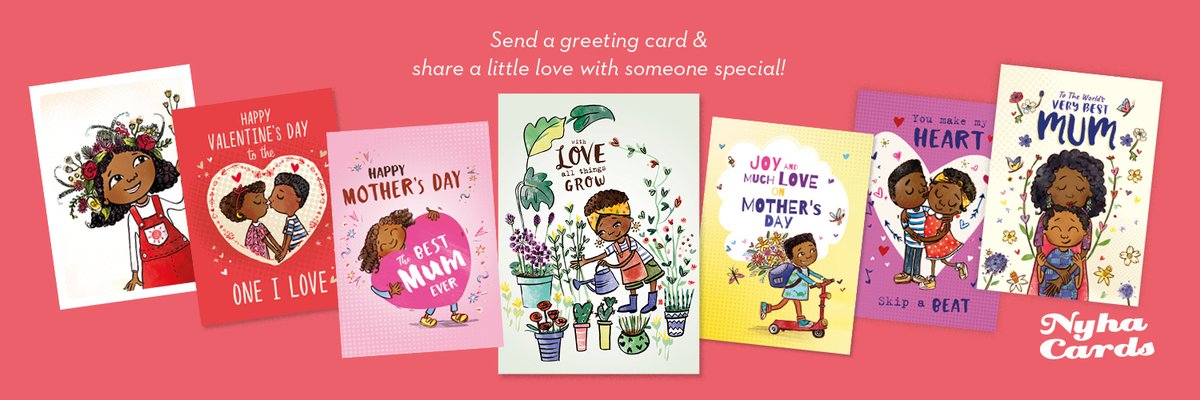 ClarasJewelry's tweet image. Nyha Cards | Diverse Greeting Cards @NyhaCards 
🤍🤎💜💙💚💛🧡❤️
#supportsmallbusiness #greetingcards
Publisher of beautiful greeting cards &amp;amp; stationery for a diverse world. Rebalancing cultural representation in gifting. Available @Waterstones @Thefunkypigeon
London, UK