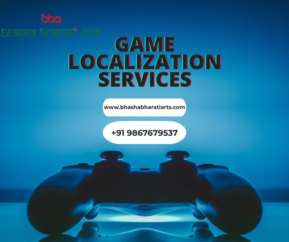 bhashabharati's tweet image. Bhasha Bharati Arts offers expert game localization services tailored to cultural and linguistic nuances. Reach global gamers with immersive, localized experiences.

#GameLocalization #VideoGameLocalization #LocalizationServices #GamingIndustry #GlobalGaming