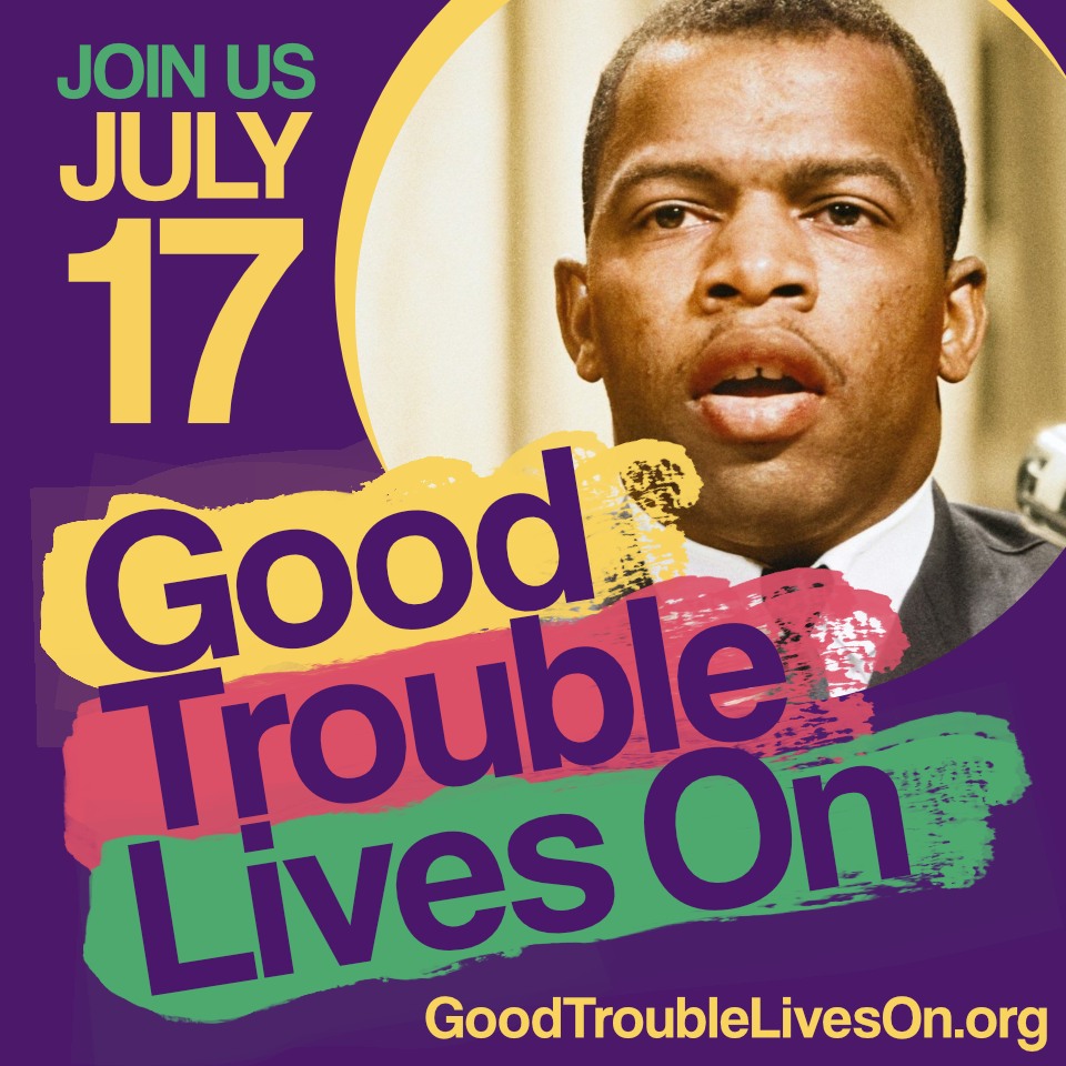lwvohio's tweet image. Across the country and across Ohio today, we are coming together to mark the 5th anniversary of the loss of John Lewis, American patriot and civil rights hero
On this national day of civic action, we are reminding our lawmakers of their duty to honor the democracy John Lewis…