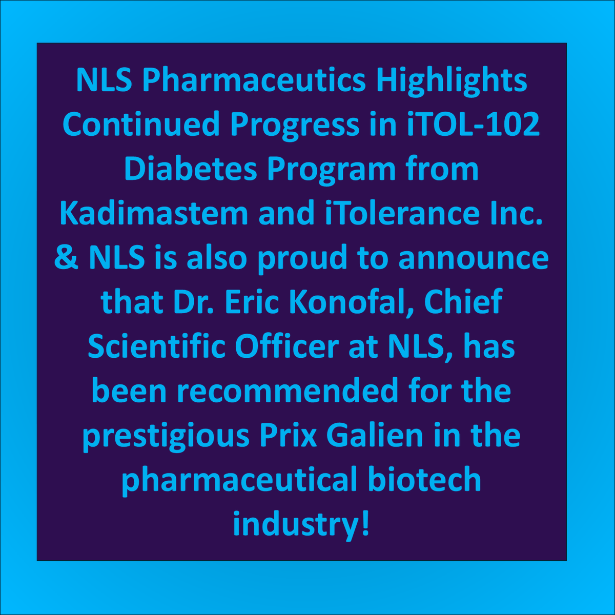 NLS Pharmaceutics tweet media
