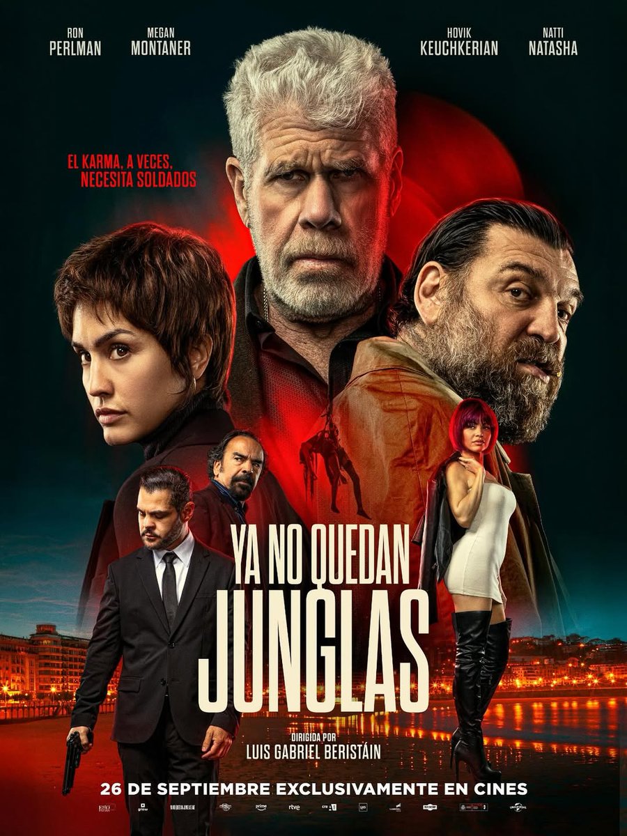 teamnattimex's tweet photo. Cartel Oficial de la película “Ya No Quedan Junglas”, con la participación especial de Natti Natasha 

Fecha de Estreno 26 de Septiembre ¡solo en cines! https://t.co/Q0yAKNkjY0