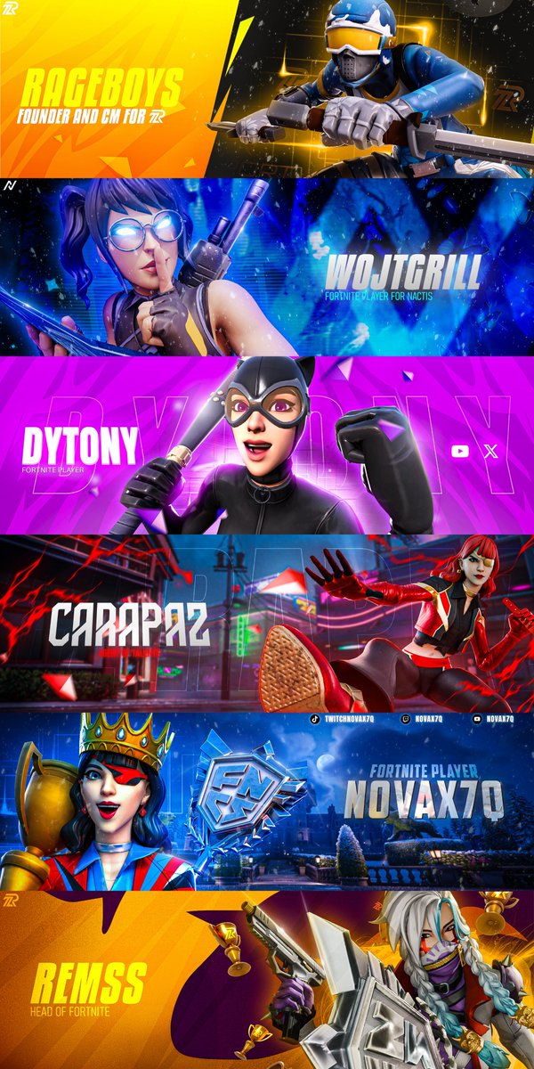 FREE HEADER 🚨

RT &amp; LIKE ♻️❤️

Comment your pseudo &amp; go private 📩

#header #fortnite #free