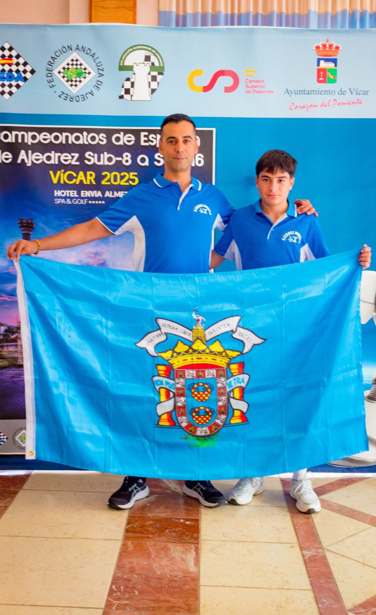 🎖️Campeonato de España de Jóvenes
Categoría Sub 14.
🎖️Del 14 al 19  de Julio.
🎖️Lugar: Hotel Envía Almería Spa &amp; Golf (Vícar).
🎖️Más información:feda.org/.../campeonato…
Día 4. Federaciones!