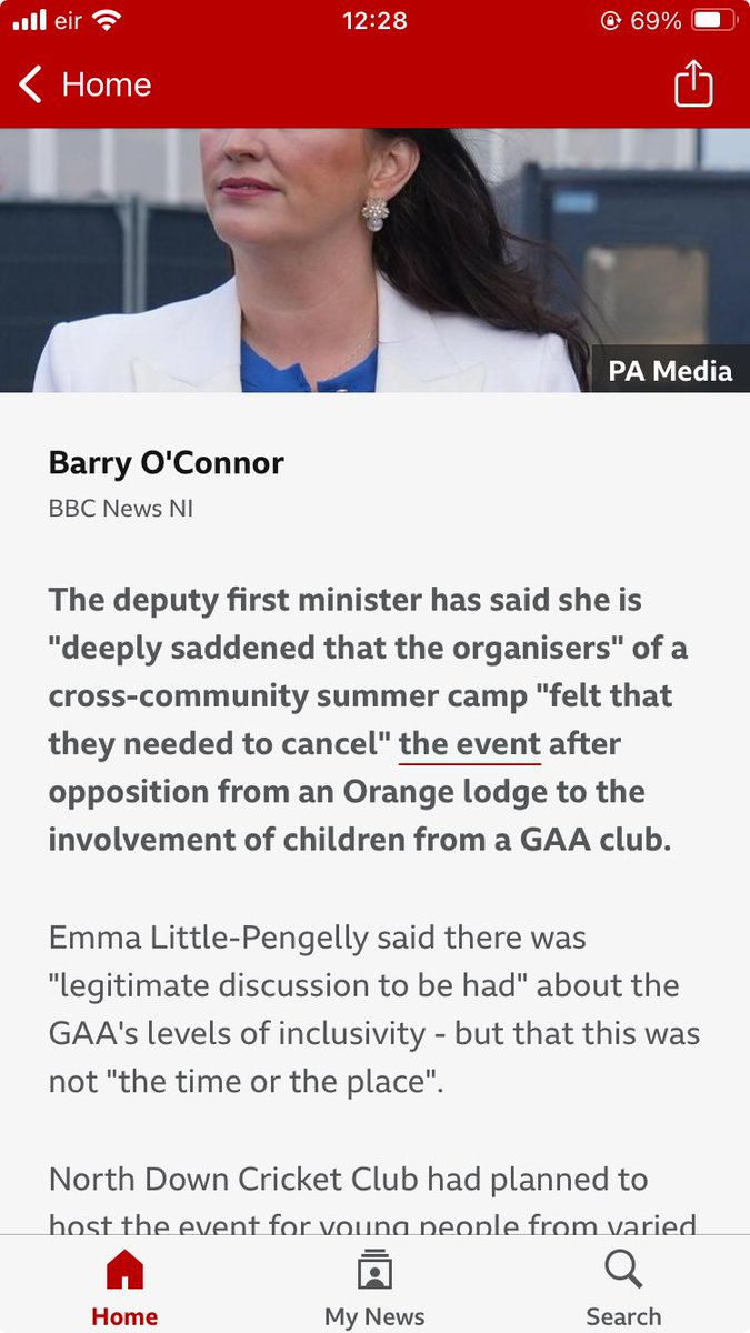 Not much of a condemnation.